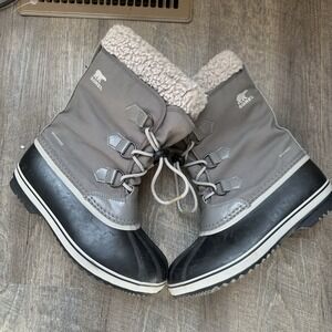 NEW Sorel Boots Youth size 7 Yoot Pac Lace Up Winter Snow Duck Boot waterproof
